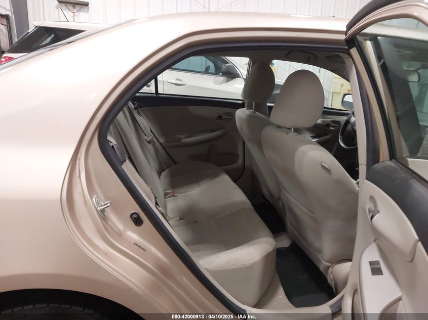 2011 TOYOTA COROLLA VIN: 2T1BU4EE3BC701438