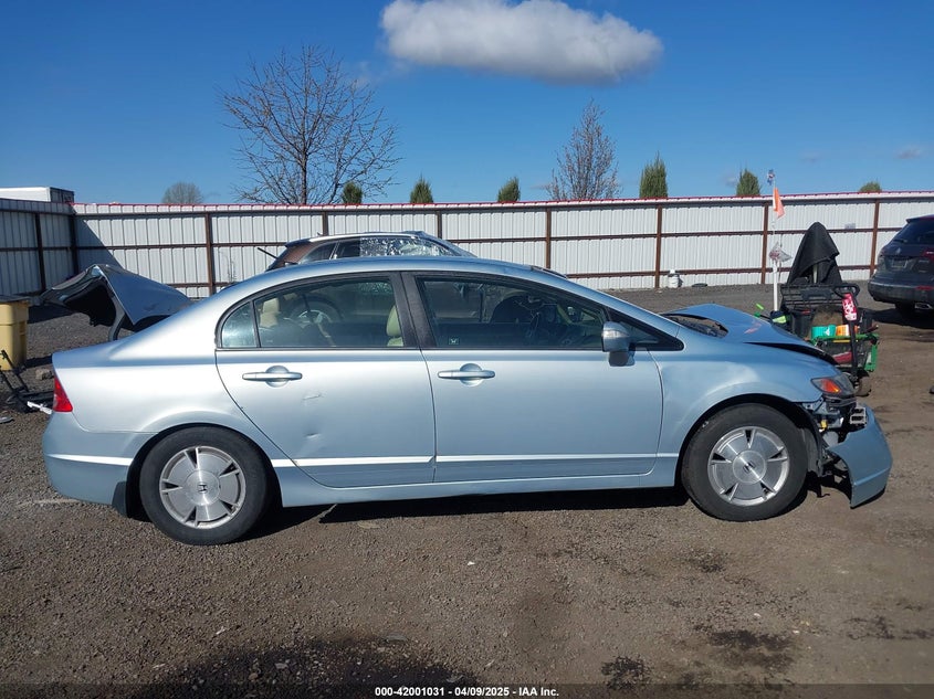 2007 HONDA CIVIC HYBRID VIN: JHMFA36217S011913