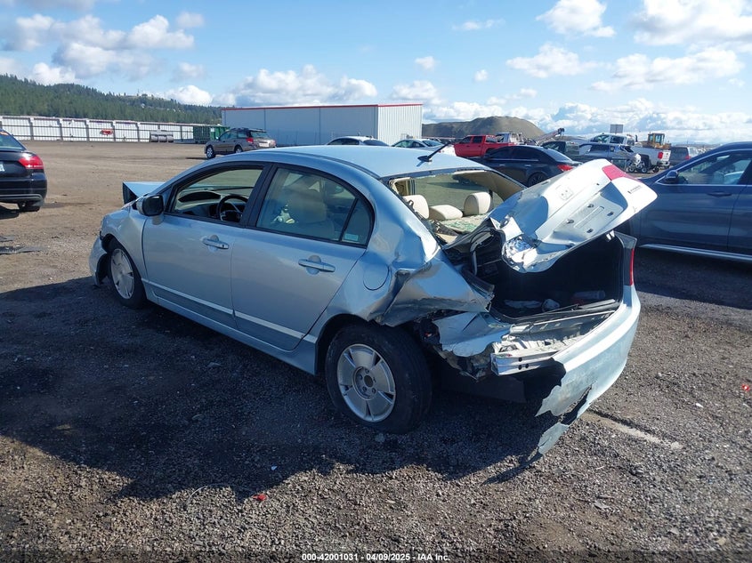 2007 HONDA CIVIC HYBRID VIN: JHMFA36217S011913
