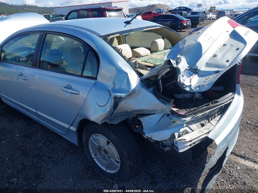 2007 HONDA CIVIC HYBRID VIN: JHMFA36217S011913