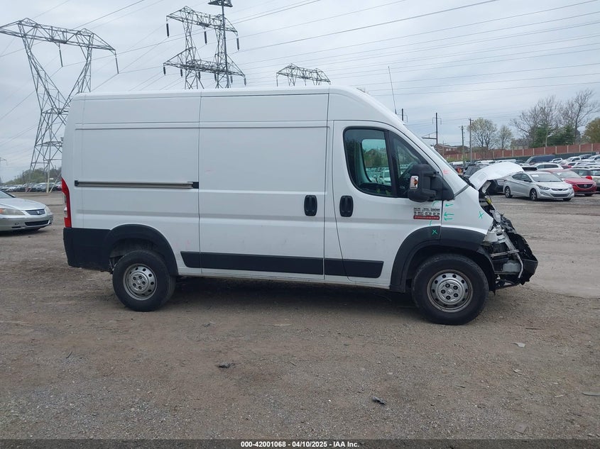 2019 RAM PROMASTER 1500 HIGH ROOF 136 WB - 3C6TRVBG0KE553145
