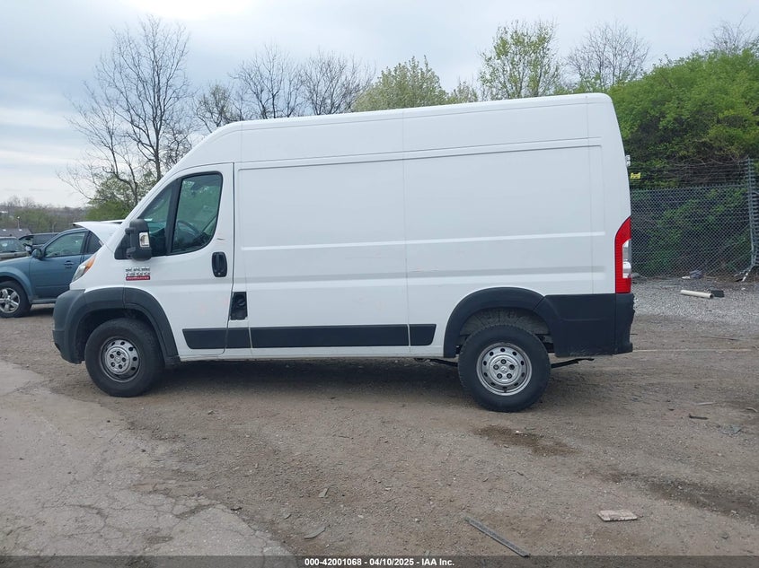 2019 RAM PROMASTER 1500 HIGH ROOF 136 WB - 3C6TRVBG0KE553145