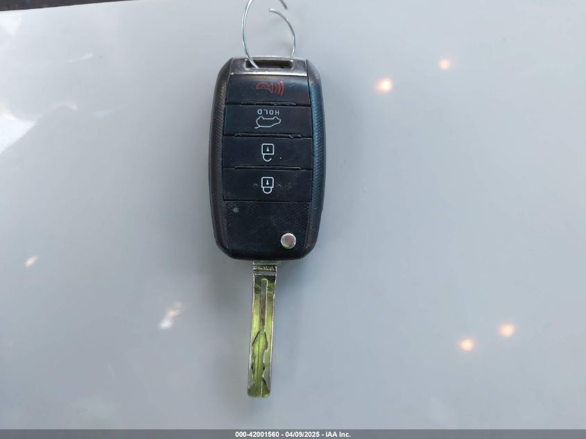 2015 Kia Soul + VIN: KNDJP3A57F7784205 Lot: 42001560