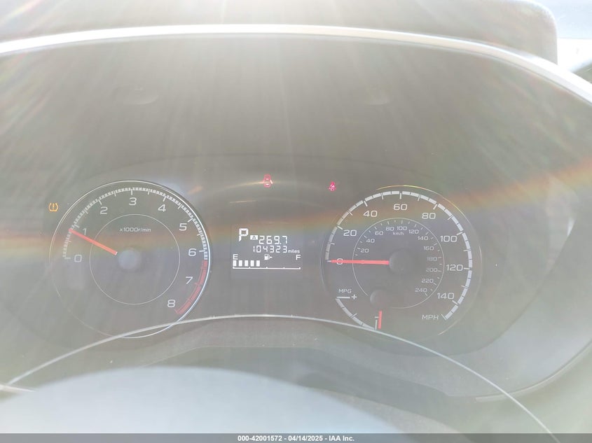 2019 SUBARU CROSSTREK VIN: JF2GTACC4K8322938