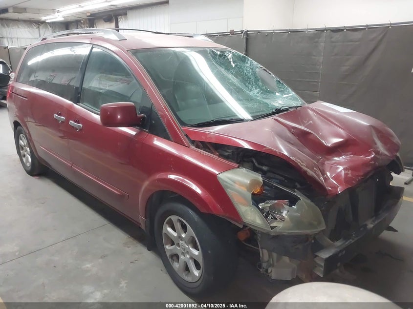 2007 NISSAN QUEST VIN: 5N1BV28UX7N123049