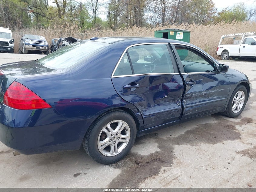 2006 HONDA ACCORD VIN: 1HGCM568X6A142999