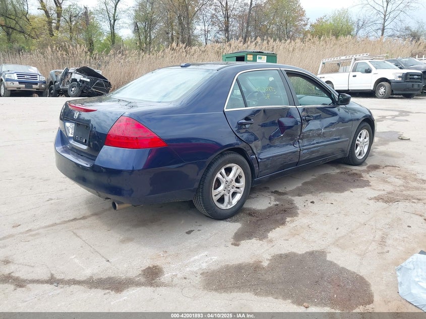 2006 HONDA ACCORD VIN: 1HGCM568X6A142999