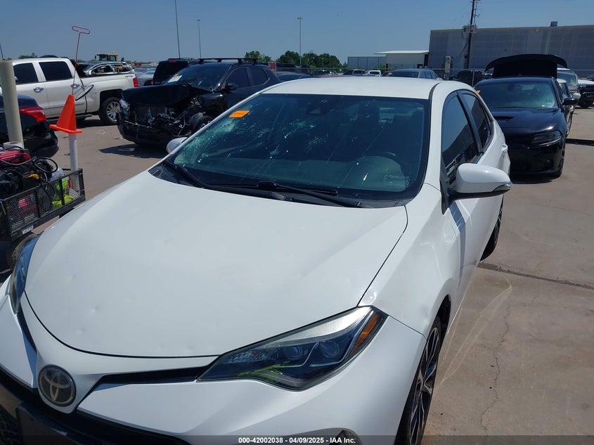 2018 TOYOTA COROLLA VIN: 2T1BURHE5JC016011