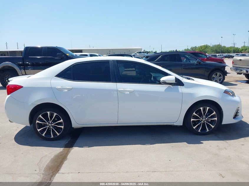 2018 TOYOTA COROLLA VIN: 2T1BURHE5JC016011