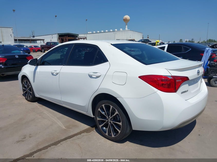 2018 TOYOTA COROLLA VIN: 2T1BURHE5JC016011
