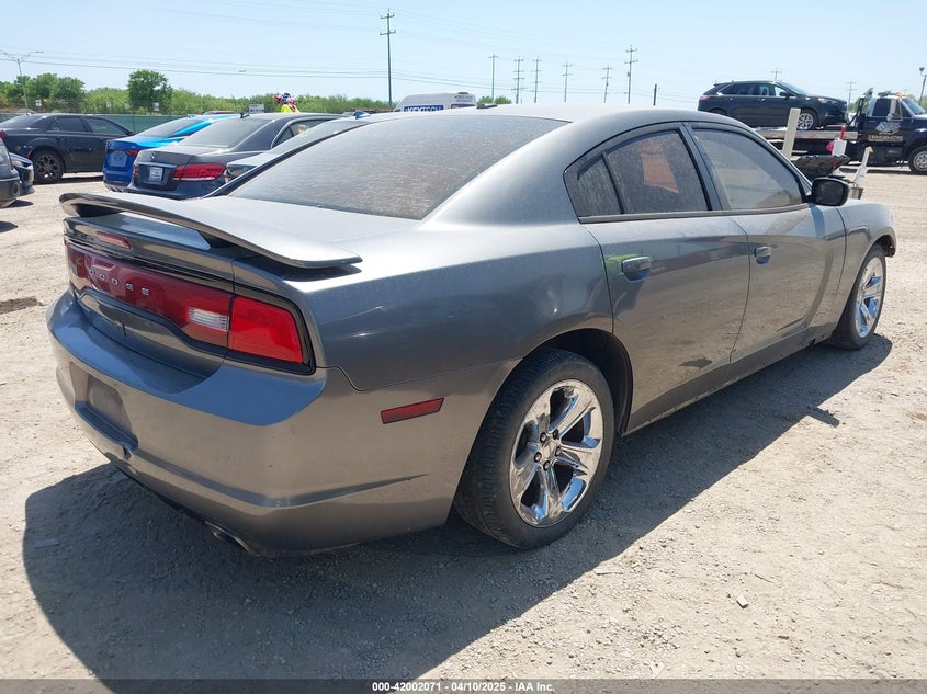 2012 DODGE CHARGER VIN: 2C3CDXBG5CH219805