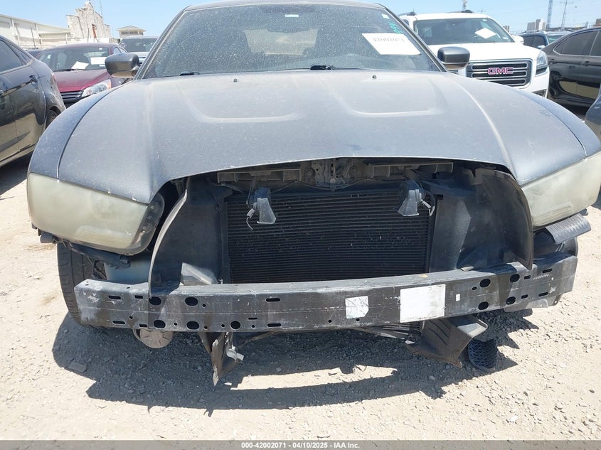 2012 DODGE CHARGER VIN: 2C3CDXBG5CH219805