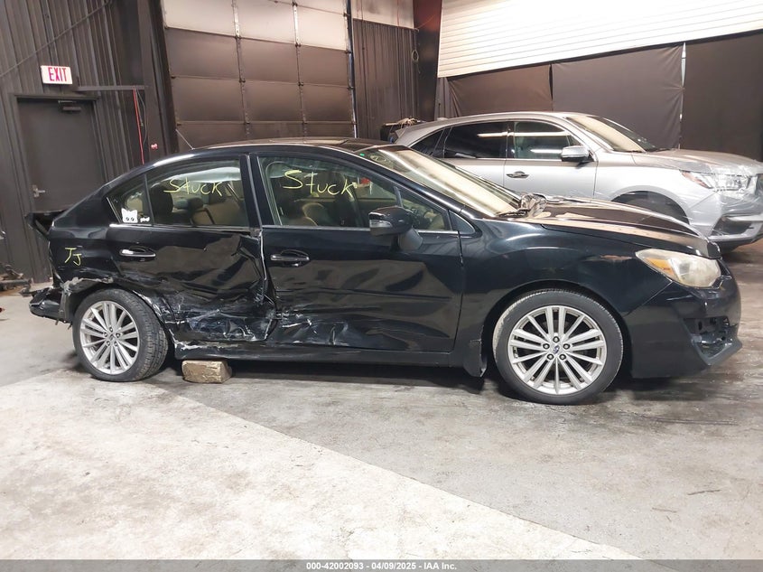 2015 SUBARU IMPREZA VIN: JF1GJAS64FH012588