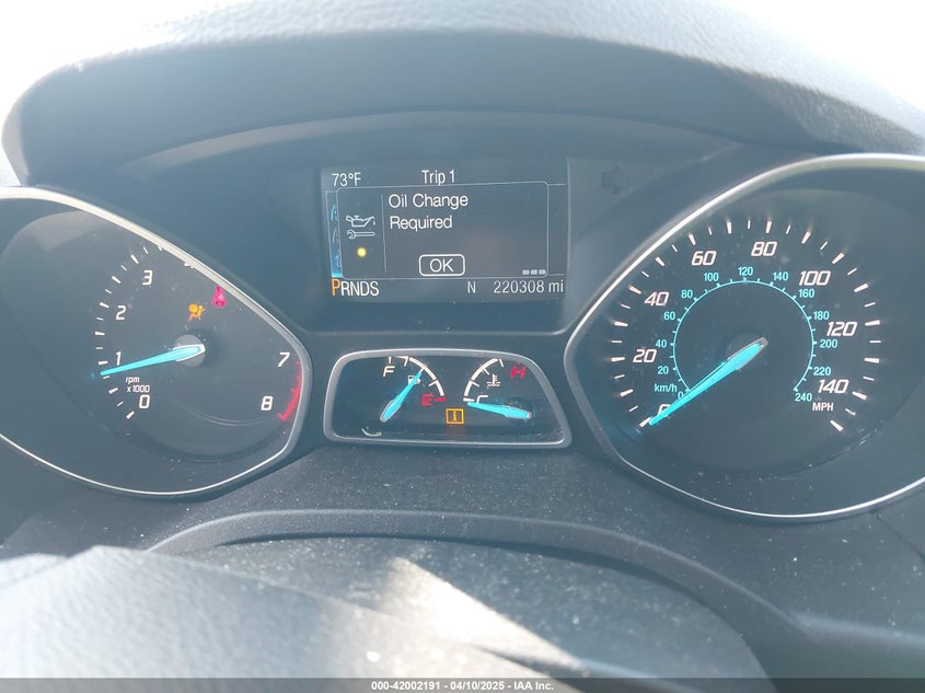 2016 FORD ESCAPE VIN: 1FMCU0F71GUA05308