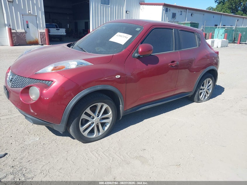 Vin: jn8af5mr4ct102580, lot: 42493700, nissan juke sv 20122