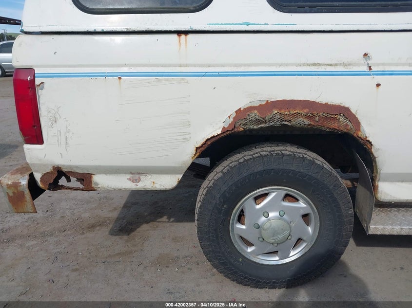 1991 Ford F250 VIN: 2FTEF25YXMCA93767 Lot: 42002357