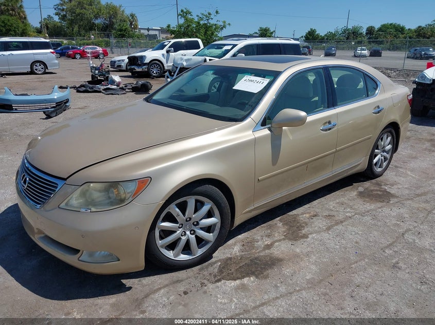 2007 LEXUS LS 460 VIN: JTHBL46F875040163