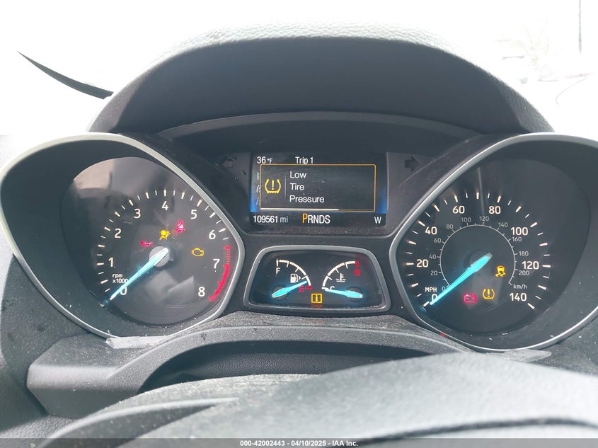 2017 FORD ESCAPE VIN: 1FMCU0F73HUC00294