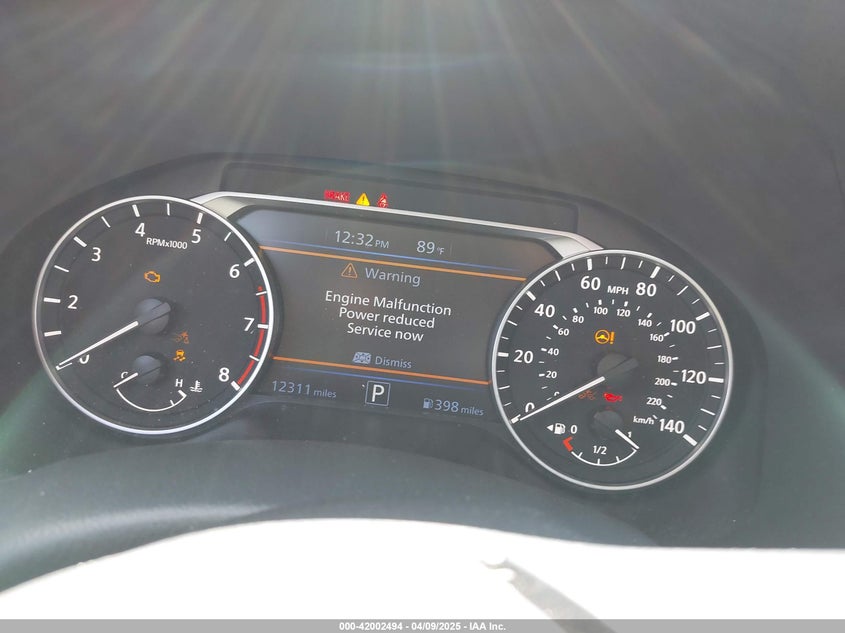 2022 NISSAN ALTIMA VIN: 1N4BL4CV5NN340131
