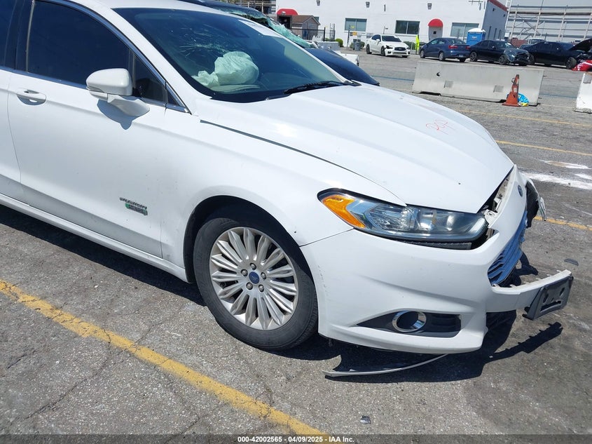 2016 FORD FUSION ENERGI VIN: 3FA6P0PU7GR206589