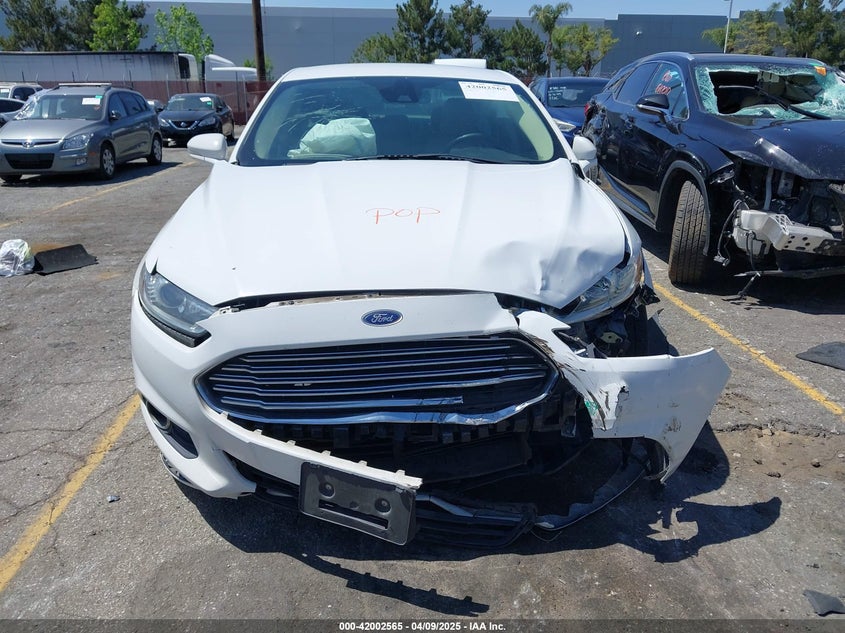 2016 FORD FUSION ENERGI VIN: 3FA6P0PU7GR206589