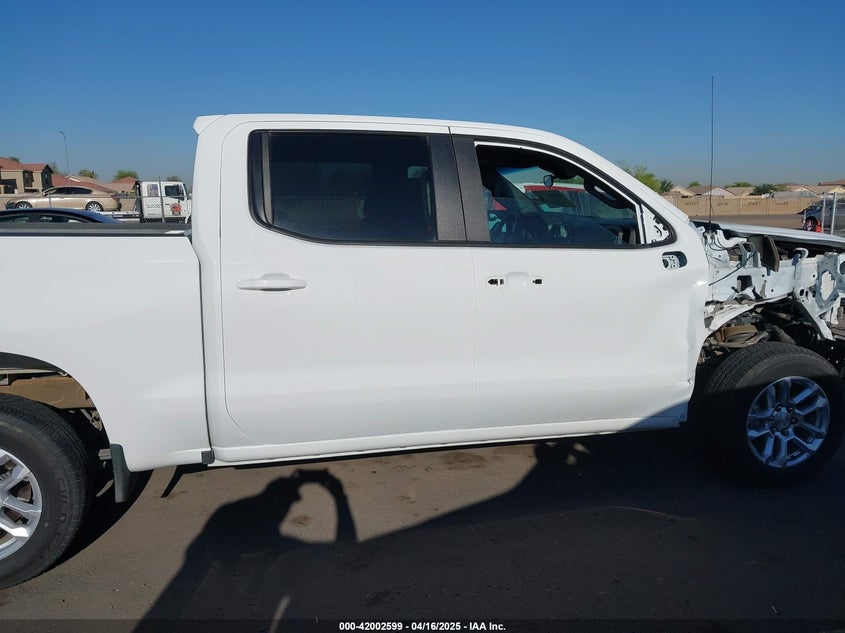 2022 CHEVROLET SILVERADO 1500 VIN: 1GCUDDEDXNZ537566
