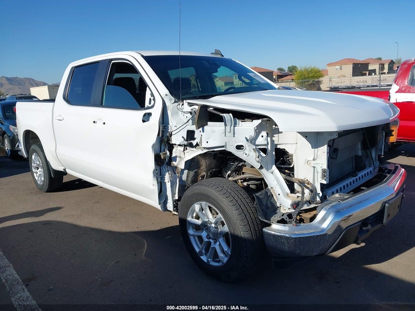 2022 CHEVROLET SILVERADO 1500 VIN: 1GCUDDEDXNZ537566