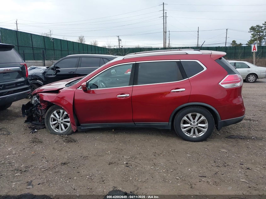 2016 NISSAN ROGUE SV - KNMAT2MV3GP634496