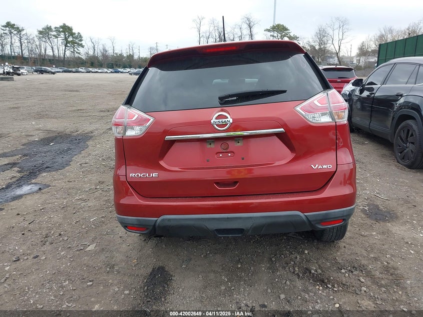 2016 NISSAN ROGUE SV - KNMAT2MV3GP634496