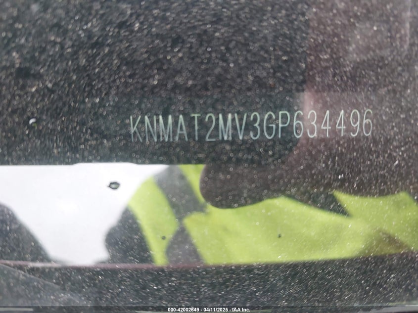 2016 NISSAN ROGUE SV - KNMAT2MV3GP634496