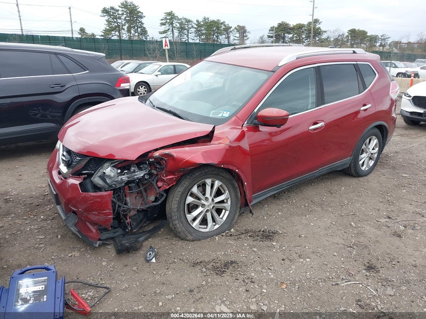 2016 NISSAN ROGUE SV - KNMAT2MV3GP634496