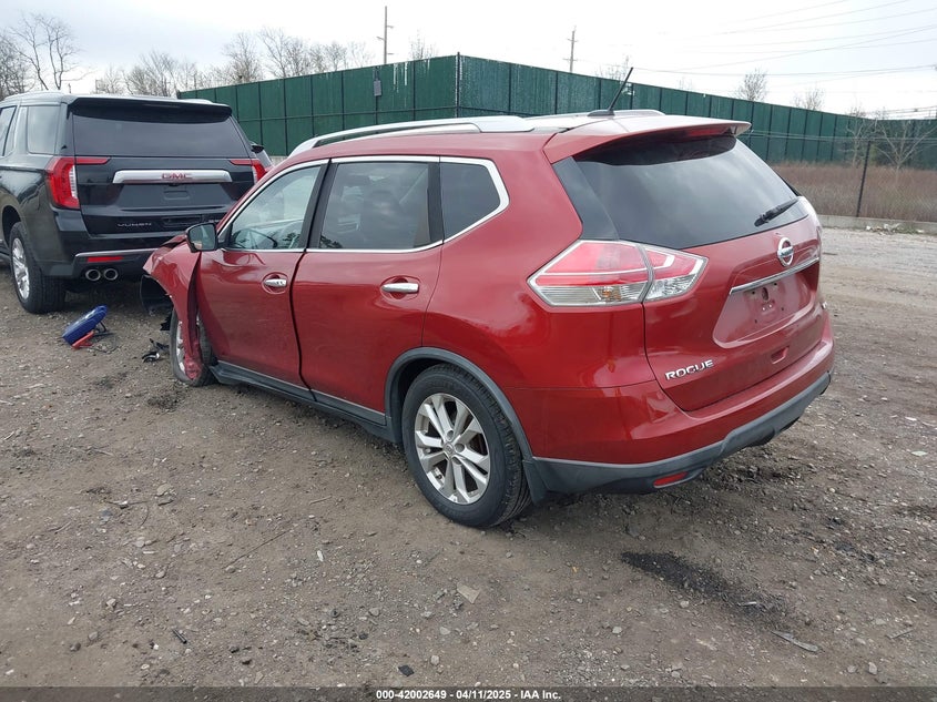 2016 NISSAN ROGUE SV - KNMAT2MV3GP634496