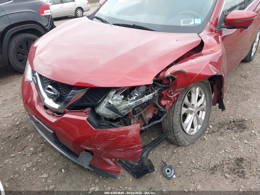 2016 NISSAN ROGUE SV - KNMAT2MV3GP634496