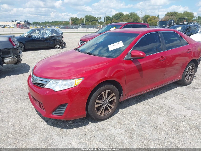 2012 TOYOTA CAMRY VIN: 4T4BF1FK5CR200814