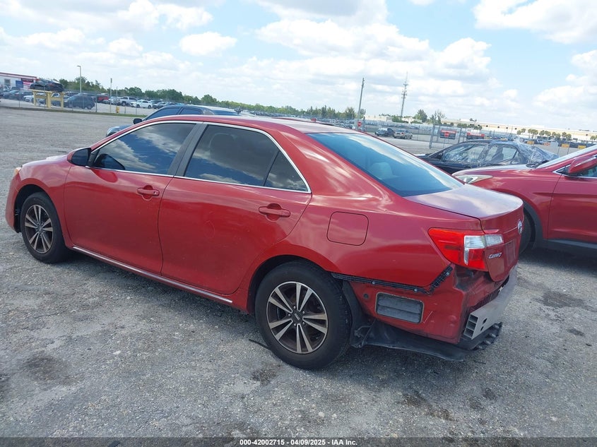 2012 TOYOTA CAMRY VIN: 4T4BF1FK5CR200814
