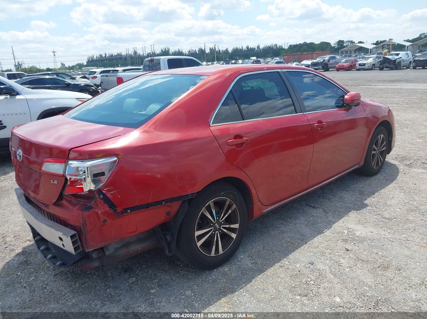 2012 TOYOTA CAMRY VIN: 4T4BF1FK5CR200814