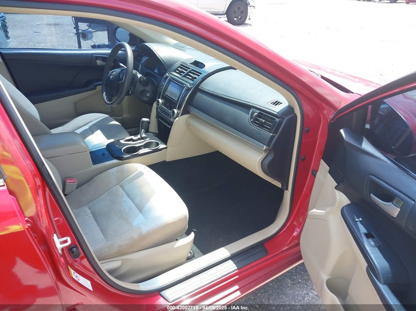 2012 TOYOTA CAMRY VIN: 4T4BF1FK5CR200814