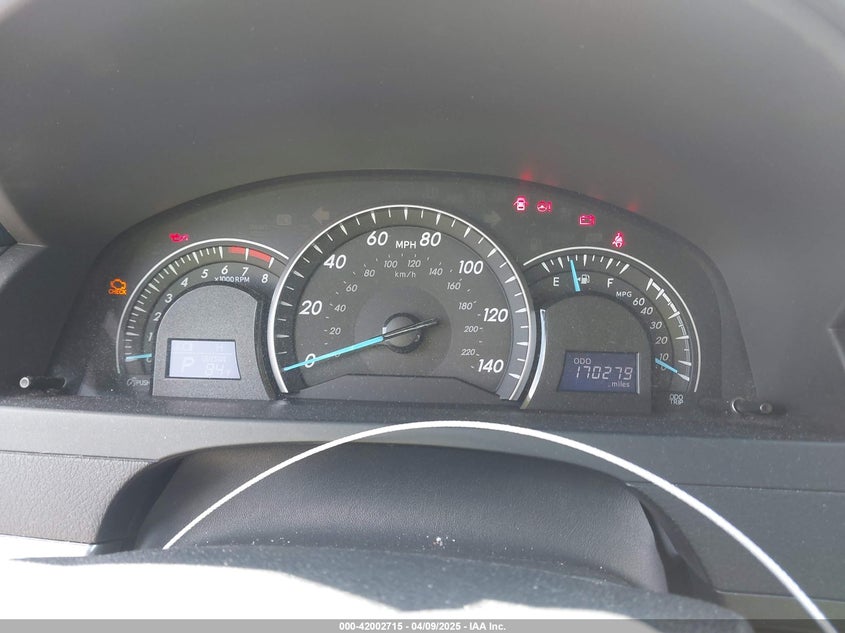 2012 TOYOTA CAMRY VIN: 4T4BF1FK5CR200814