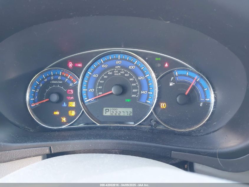 2009 Subaru Forester 2.5X VIN: JF2SH63699H719980 Lot: 42002816