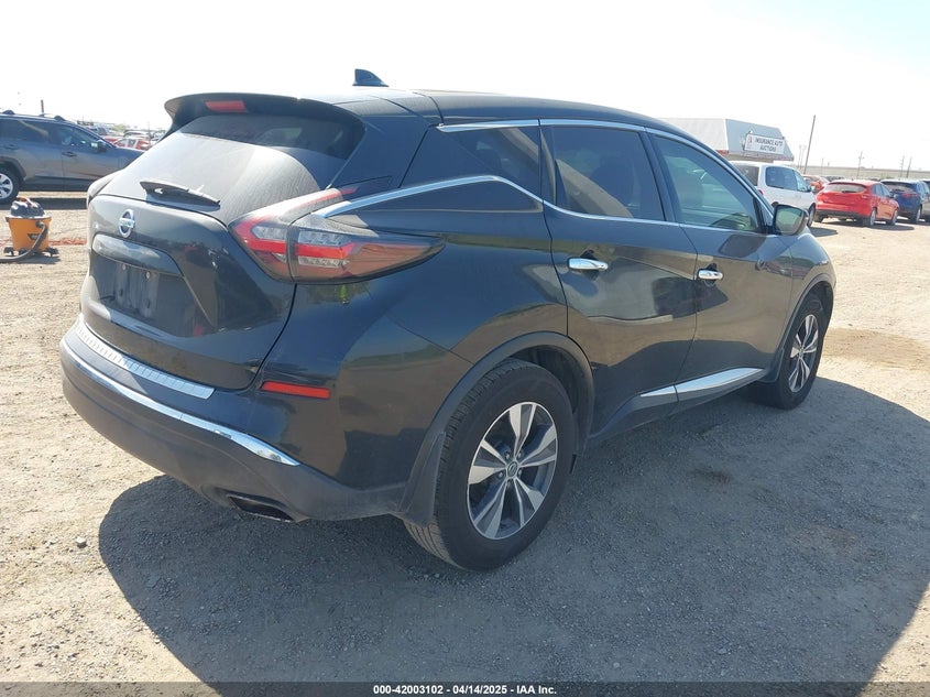 2019 NISSAN MURANO VIN: 5N1AZ2MJ3KN156673