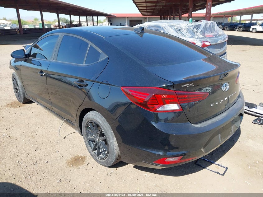 VIN KMHD84LF4KU742734 2019 HYUNDAI ELANTRA SEL