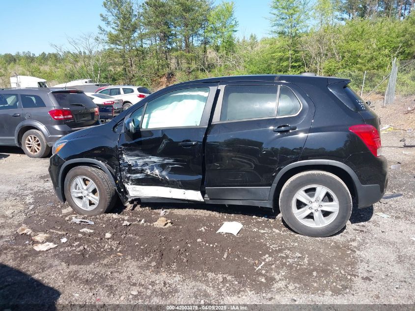 2020 Chevrolet Trax Fwd Ls VIN: KL7CJKSBXLB021030 Lot: 42003379