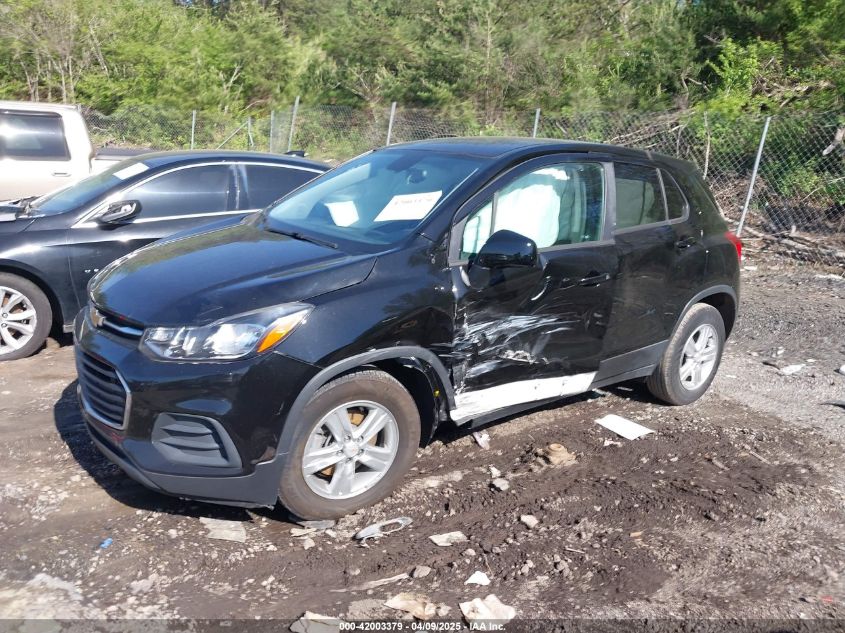 2020 Chevrolet Trax Fwd Ls VIN: KL7CJKSBXLB021030 Lot: 42003379