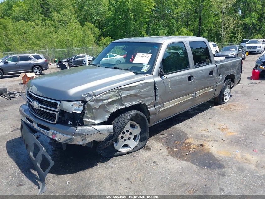 2007 CHEVROLET SILVERADO 1500 CLASSIC VIN: 2GCEC13Z271162112