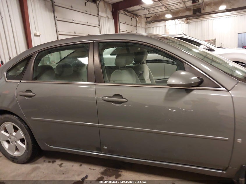 2008 CHEVROLET IMPALA VIN: 2G1WT55N681310794