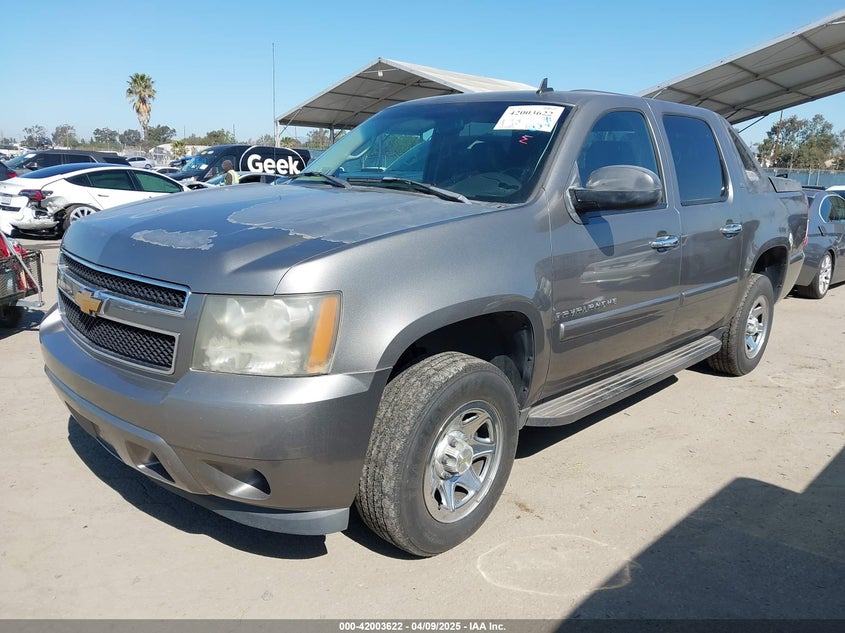 2007 CHEVROLET AVALANCHE 1500 VIN: 3GNEC12047G283791