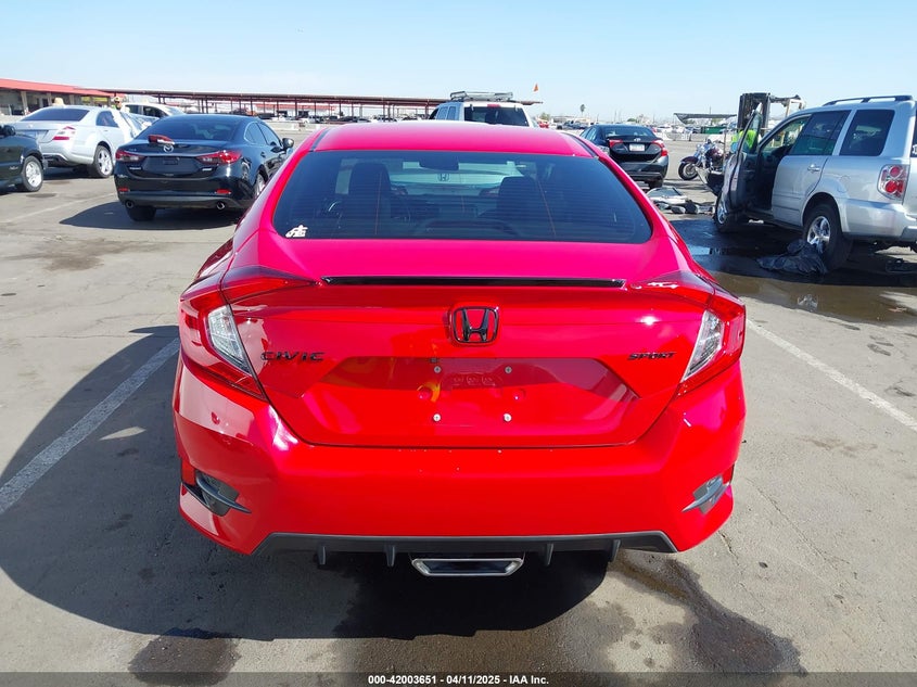 2020 HONDA CIVIC VIN: 2HGFC2F89LH506471