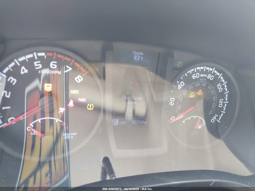 2019 TOYOTA TACOMA VIN: 5TFAX5GN8KX136143