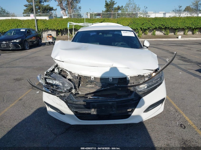 2019 HONDA ACCORD VIN: 1HGCV1F36KA057288