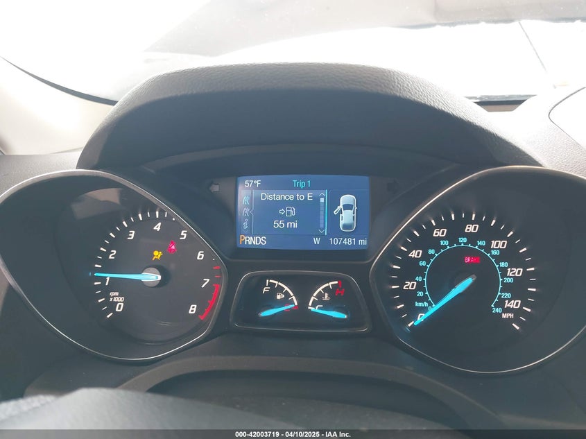 2015 FORD ESCAPE VIN: 1FMCU9G96FUA78323